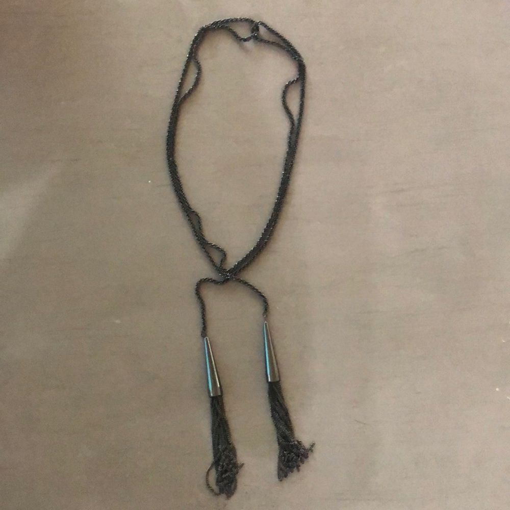 Phara Necklace in Gunmetal